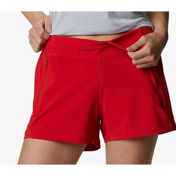 COLUMBIA WOMEN'S 1X Tidal II Short Color: RED SPARK - Picture 8 of 11